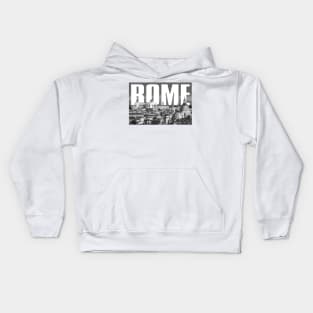 Rome Cityscape Kids Hoodie